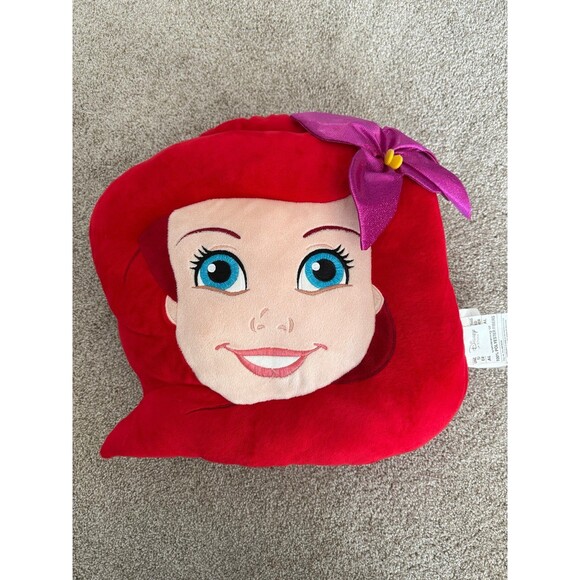 Disney Aerial Little Mermaid 16" Plush Pillow - Picture 2 of 5